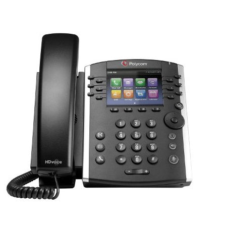 Accessing Voicemail On the Polycom VVX 400-410 Phones