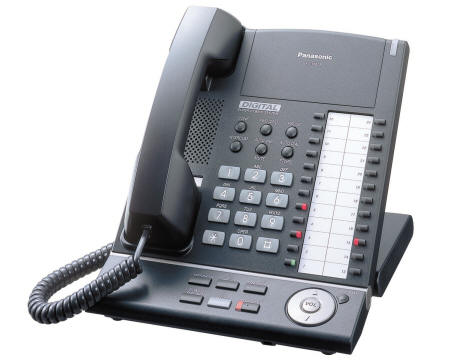 How To Store Phone Numbers On The Panasonic KX-T7625 Phone