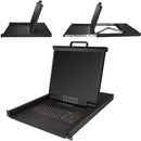 Startech RKCONS1916K 19 inch 16-Port KVM Console for Server Rack