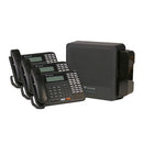 Vertical Vodavi VS-5000-330B Summit 4x8 Basic KSU with Voicemail and Three 30-Button Phones