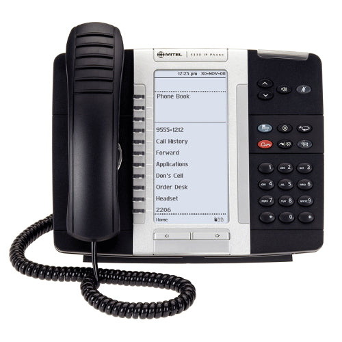 Basic Call Functions Of The Mitel 5330E IP Phone