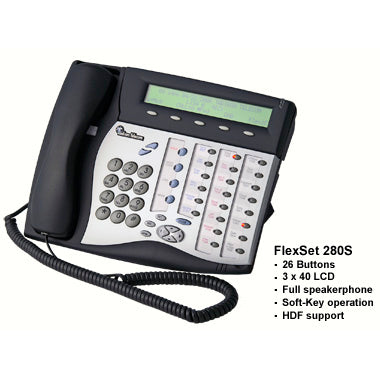 Changing The Time/Date On The Tadiran FlexSet 280S Phone