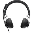 Logitech 981-000876 Zone Wired Headset with Noise Canceling Mic (New)
