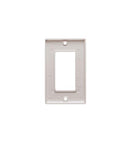 Decorex Faceplate 1 Gang - White
