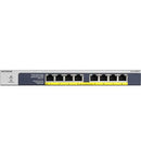 8-Port PoE/PoEplus Gb Ethernet UnMngd