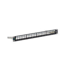 PATCH PANEL,BLANK,CAT 6A FTP,24PORT,1RMS