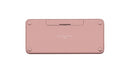 Logitech Pebble Keys 2 K380s keyboard Universal Bluetooth QWERTY English Rose
