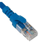 PATCH CORD, CAT6A, U/FTP, 1',10PK,BL