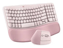 Logitech ERGO 920-013612 keyboard Mouse included Universal Bluetooth QWERTY US English Rose