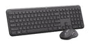 Logitech Signature Slim Combo MK955 for Business | Copilot Edition keyboard Mouse included Office RF Wireless + Bluetooth QWERTY English Graphite