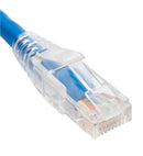 PATCH CORD CAT6 CLEAR BOOT 5' 25 PK BL