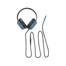 STM Hear-O Headphones (3.5mm) COM (Black / Blue) Wired Head-band Black, Blue