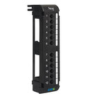 PATCH PANEL, VERTICAL, CAT 6, 12-PORT