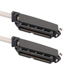 25-PAIR CABLE ASSEMBLY  F-F, 90deg, 10'