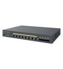 10-Gigabit 8-port PoE++ layer 2+ switch