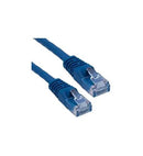 CAT6E PATCH CORD BOOTED 5' BLUE