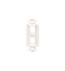INSERT, DECOREX, 2-PORT, WHITE