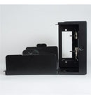WALL ENCLOSURE,FIBER,2-PANEL,SINGLE DOOR