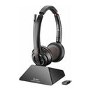 Poly Savi 8220 UC Microsoft Teams Certified DECT 1920-1930 MHz USB-A Headset HP 77Y82AA