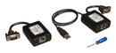 Tripp Lite B130-101-U AV extender AV transmitter Black