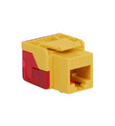 MODULE, CAT 6, EZ, YELLOW