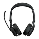 Jabra Evolve2 55 Headset Wireless Head-band Office/Call center USB Type-C Bluetooth Charging stand