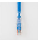 PATCH CORD CAT6 CLEAR BOOT 5' 25 PK BL