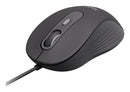 Logitech M520 L mouse Office Ambidextrous USB Type-C Optical 4000 DPI