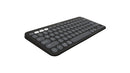Logitech Pebble Keys 2 K380s keyboard Universal Bluetooth QWERTY English Graphite