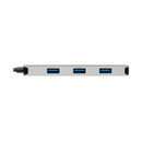 Tripp Lite USB-C Dock, Dual Display - 4K 60 Hz HDMI, USB 3.2 Gen 1, USB-A Hub, Memory Card, 100W PD Charging, Gray