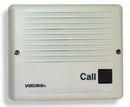 Viking Electronics Speaker Phone with Push Button UV Stable Light Gray Plastic Surface Mount Only with Enhanced Weather Protection (EWP) - E-20B-EWP