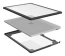 STM STM-122-492MT-01 laptop case 13.8" Border Transparent, Black