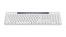 Logitech 920-013787 keyboard RF Wireless + Bluetooth English White