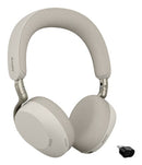 Jabra Evolve3 75 UC + Link 390c Headset Wireless Head-band Calls/Music USB Type-C Bluetooth Gray