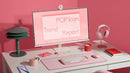 Logitech 920-013049 keyboard Universal Bluetooth QWERTY English Rose