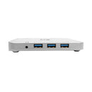 Tripp Lite U442-DOCK2-S laptop dock/port replicator Wired USB 3.2 Gen 2 (3.1 Gen 2) Type-C Silver