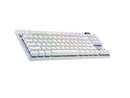 Logitech G 920-012143 keyboard Gaming RF Wireless + Bluetooth QWERTY English White