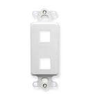 INSERT, DECOREX, 2-PORT, WHITE