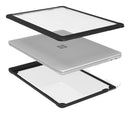 STM STM-122-493MS-01 laptop case 13" Border Black, Transparent