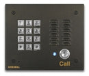 Viking Electronics VoIP Oil Rubbed Bronze Vandal Resistant Entry Phone with Keypad and Built-In Entry System Flush Mount with the included Rough-In Box or Surface Mount with an Optional VE-6x7 with Enhanced Weather Protection (EWP) - K-1700-BN-IPEWP