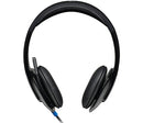 Logitech 981-000510 headphones/headset Wired Head-band Office/Call center Black