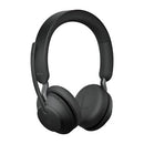 Jabra Evolve2 65 UC Stereo Std Headset Wireless Head-band Office/Call center USB Type-C Bluetooth Charging stand Black