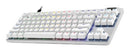 Logitech G PRO X TKL Rapid keyboard Gaming USB QWERTY English White