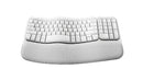 Logitech Wave Keys keyboard Universal RF Wireless + Bluetooth QWERTY English White