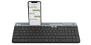 Logitech 920-011479 keyboard Universal RF Wireless + Bluetooth English Graphite