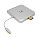 Tripp Lite U442-DOCK2-S laptop dock/port replicator Wired USB 3.2 Gen 2 (3.1 Gen 2) Type-C Silver