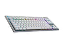 Logitech G 920-012732 keyboard Gaming RF Wireless + Bluetooth QWERTY English White