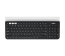 Logitech 920-008149 keyboard Universal RF Wireless + Bluetooth QWERTY English Gray, White, Dark Gray