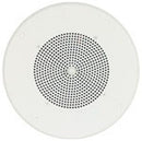 Bogen 8in. Speaker 6 Oz Magnet w/ T725 Transformer Off White Grille Screw Terminal Volume Control w/ Knob - S86T725PG8WBRVK