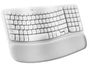 Logitech Wave Keys for Mac keyboard Universal RF Wireless + Bluetooth QWERTY English White